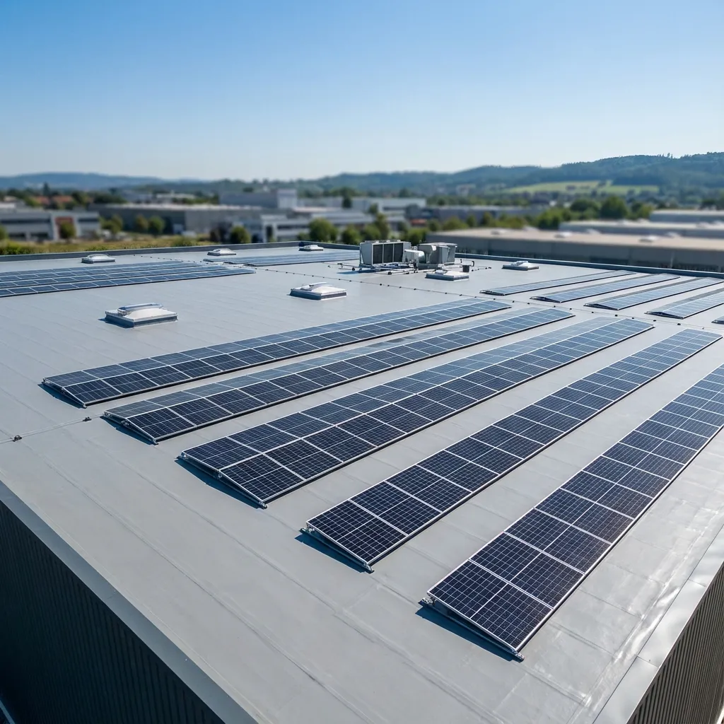 Flachdachsanierung Industrie