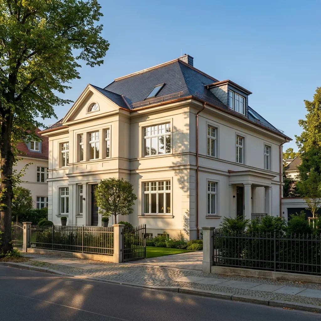 Dachsanierung Villa Dahlem